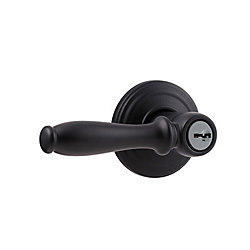 Ashfield Keyed Lever in Black