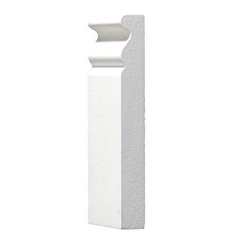 Alexandria Moulding 1/2inch x 4 3/4inch x 96inch Modern MDF Primed