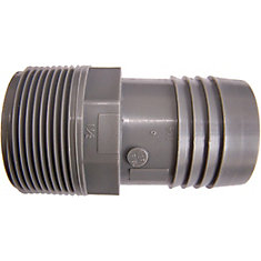 poly fittings adapter mpt polyethylene inch insert male connect pro plumbing