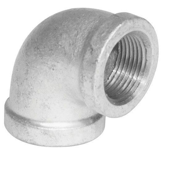 Aqua dynamic fitting galvanized iron degree elbow