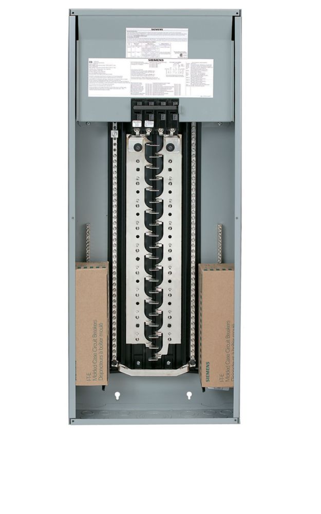 Siemens 40/80 Circuit 200A 120/240V Siemens Paquet panneau avec disjoncteur principal Siemens 40/80 Circuit 200A 120/240V Siemens Paquet panneau avec disjoncteur principal