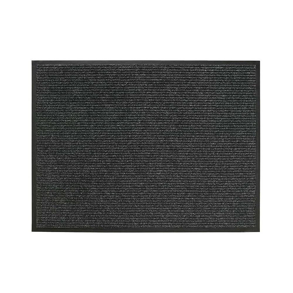 TrafficMaster 3 ft. x 4 ft. Platinum Charcoal Door Mat The Home Depot Canada