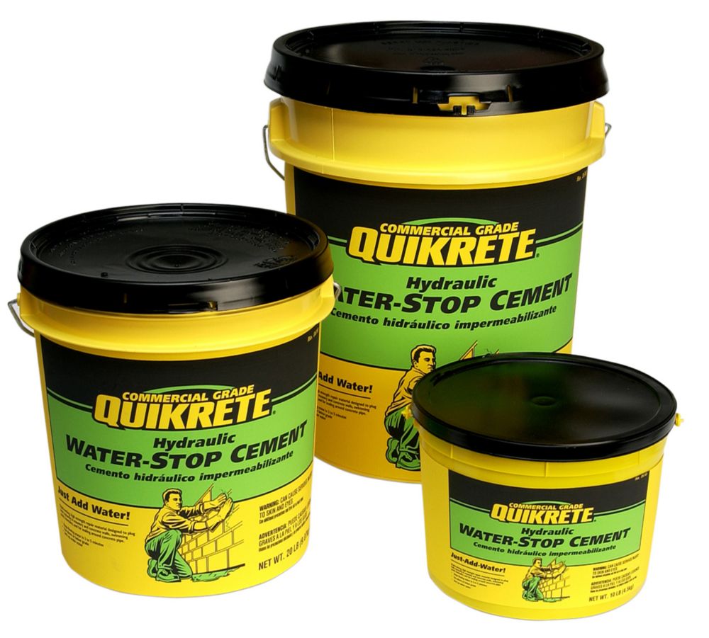 quikrete hydraulic Stop Cement Hydraulic Quikrete  Water 4.5kg  Home The