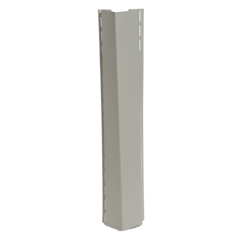 Abtco 1 2 In. Outside Corner Post Antique Ivory 