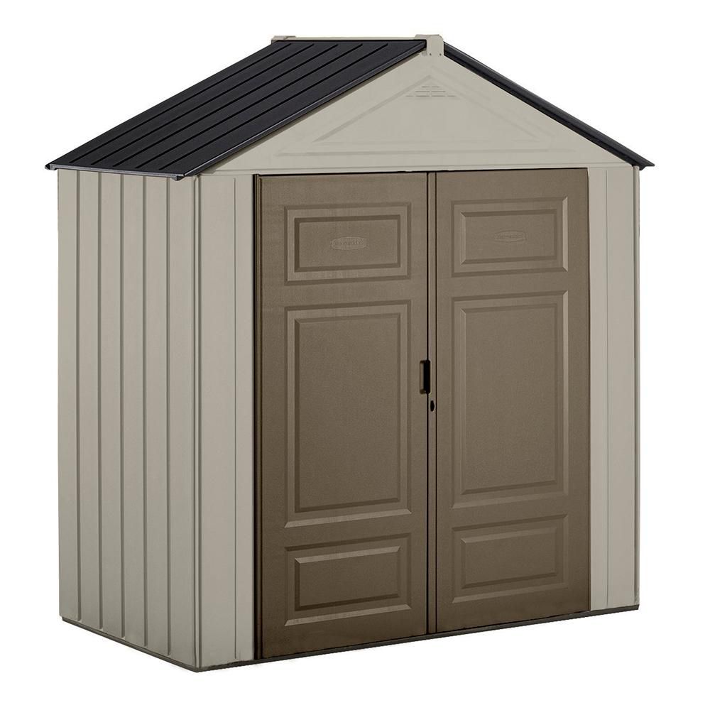 arrow newburgh 5 ft. x 4 ft. steel storage shed the home