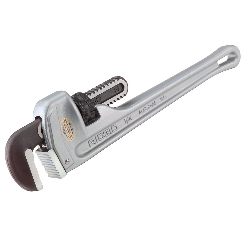 RIDGID 14 In. Aluminum Pipe Wrench The Home Depot Canada