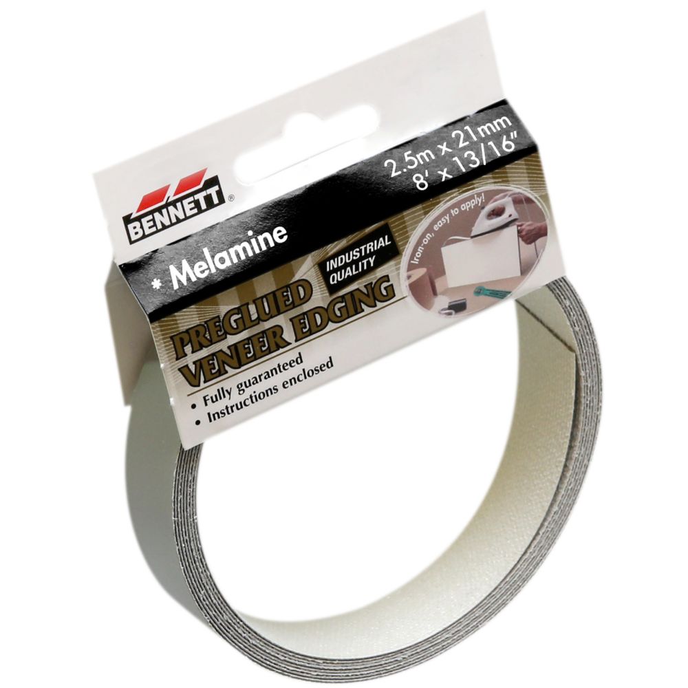 8 ft. X 13/16 inch melamine edging