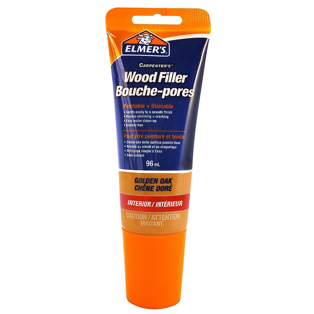 Elmer's Tinted Wood Filler Golden Oak Tube The Home Depot Canada