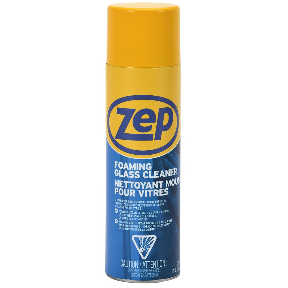 Zep Commercial Foaming Glass Cleaner 540 ml The Home Depot Canada