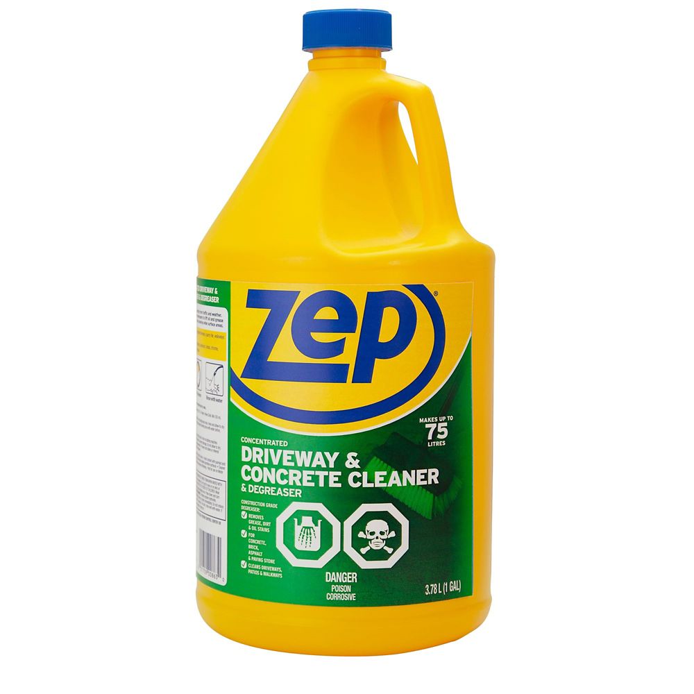 concrete cleaners cleaner zep driveway 78l outdoor commercial