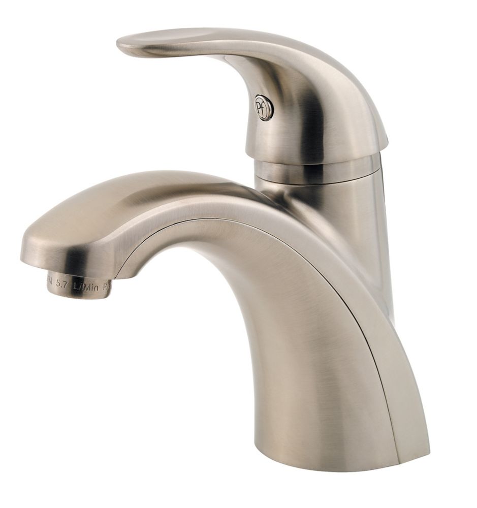 Price Pfister LF042PRKK Parisa Single Handle Lavatory Faucet  Brushed Nickel - 4 in.