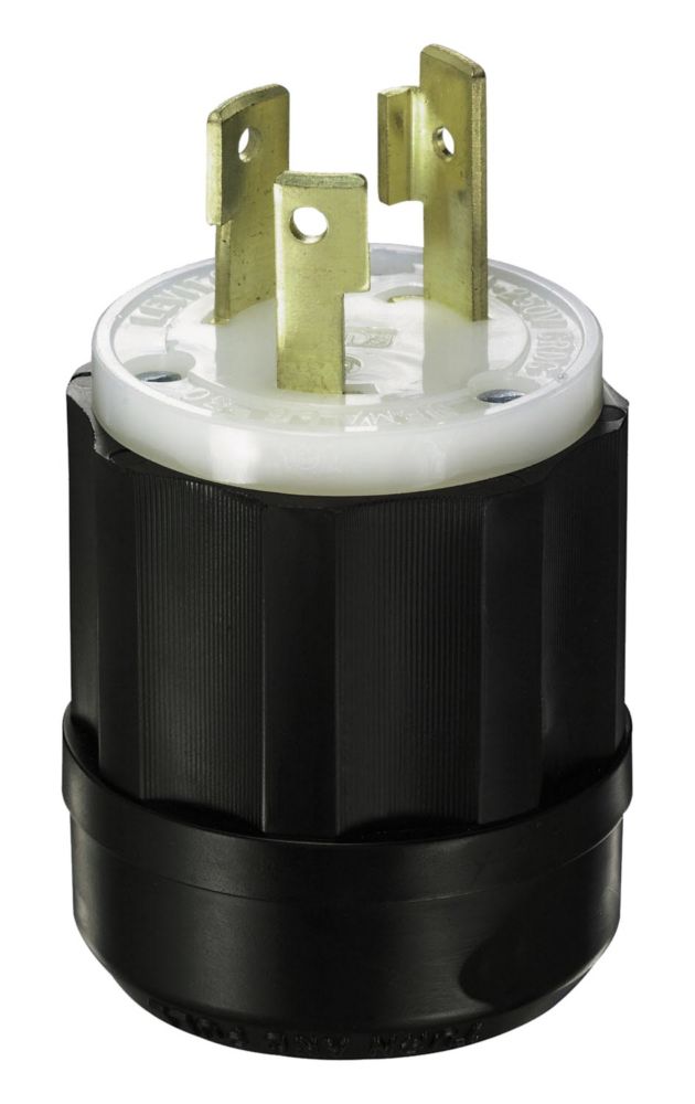 Leviton 15 Amp Locking Plug 125Vc 2 Pole 3 Wire The Home Depot Canada