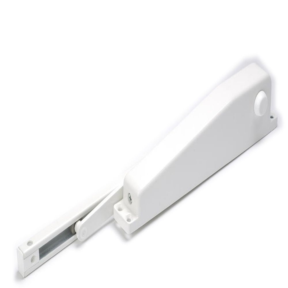 Global Door White Residential Hold Open Door Closer The Home Depot Canada