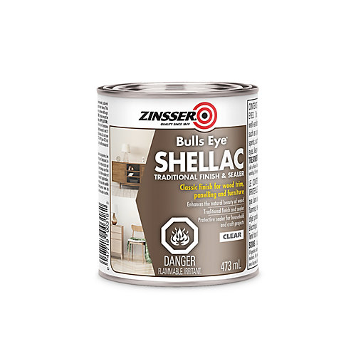 Zinsser Shellac -Clear -473Ml | The Home Depot Canada