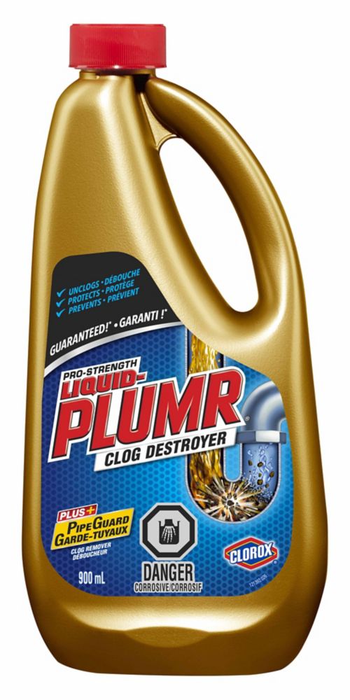 liquid plumr clog destroyer gel