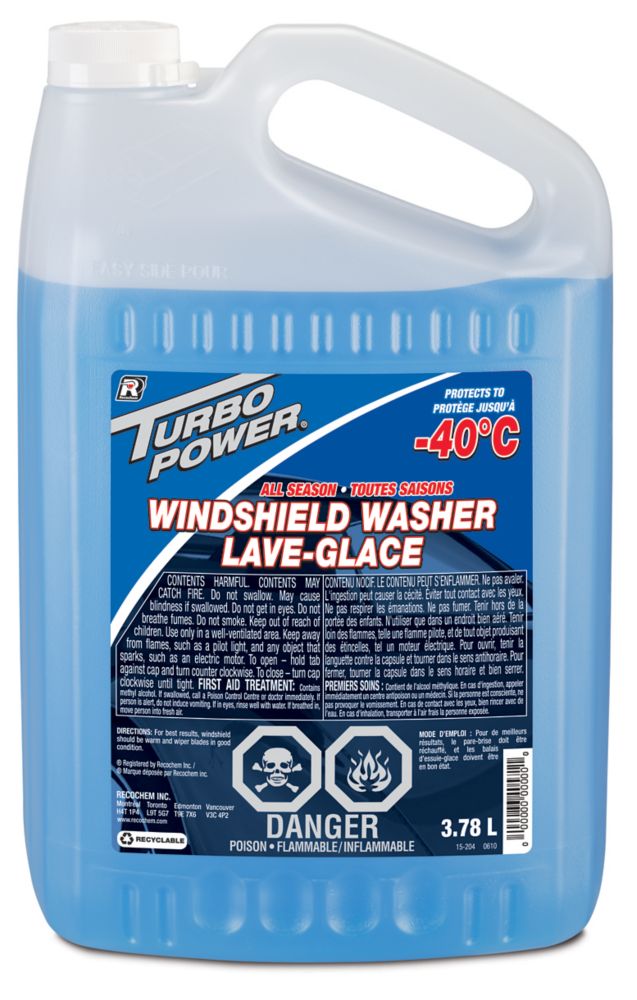 Turbo Power Turbo Power Windshield Washer 3.78 L The Home Depot Canada