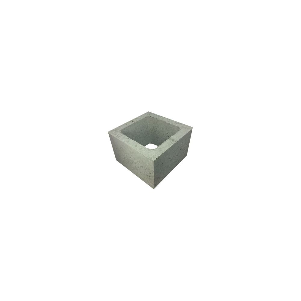 Basalite Concrete Products HALF BLOCK 20CM | The Home Depot Canada