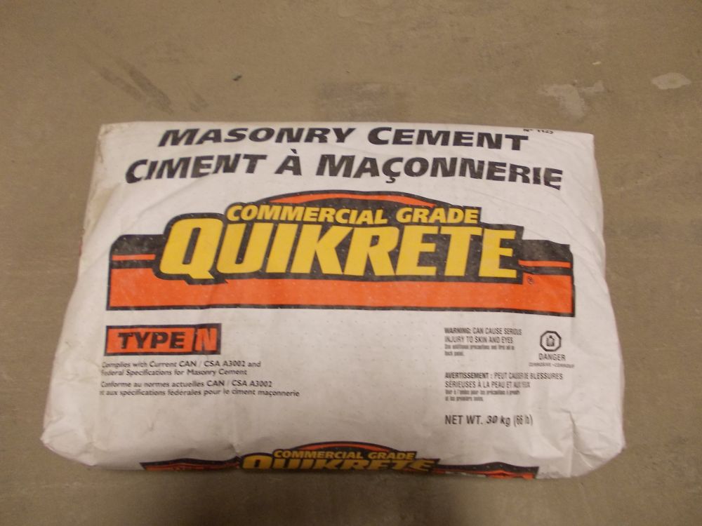 Quikrete Masonry Cement Type N The Home Depot Canada