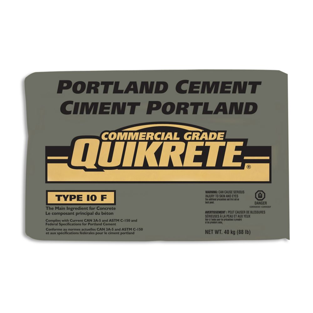 Quikrete Portland Cement 40kg The Home Depot Canada