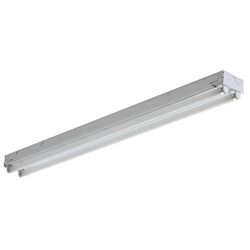 Lithonia Lighting 2-Light White Electronic Channel Fluorescent Strip ...