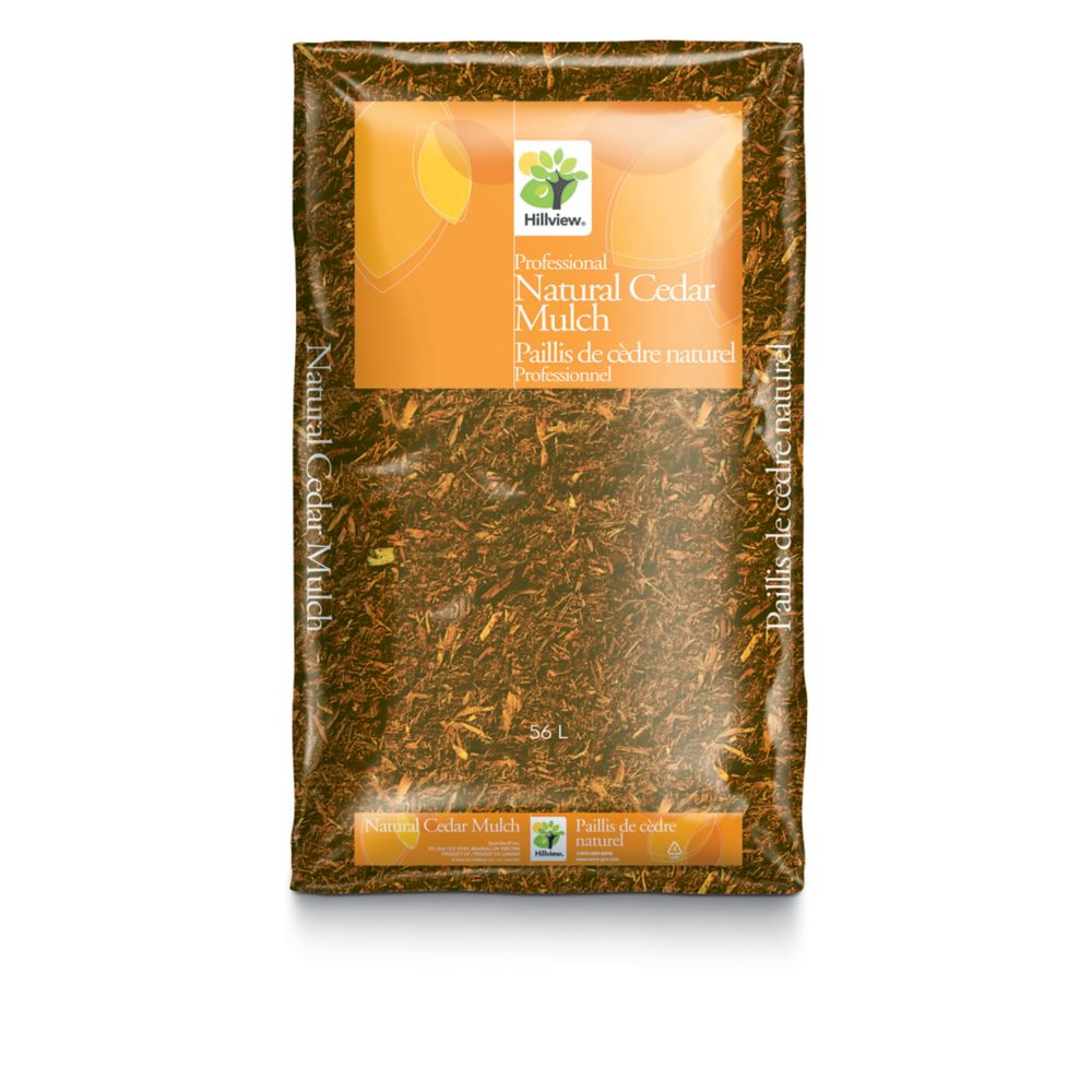 Hill View Cedar Mulch 2 Cubic Feet The Home Depot Canada