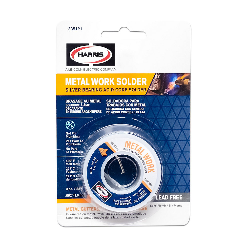 Bernzomatic SAC300 3 Oz Metal Work Solder The Home Depot Canada