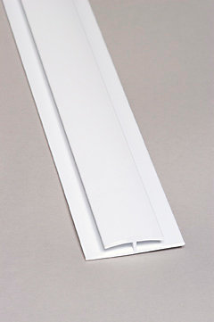 Exceliner Divider Bar Pvc White Moulding 8 Ft The Home Depot Canada Exceliner Divider Bar Pvc White Moulding 8 Ft