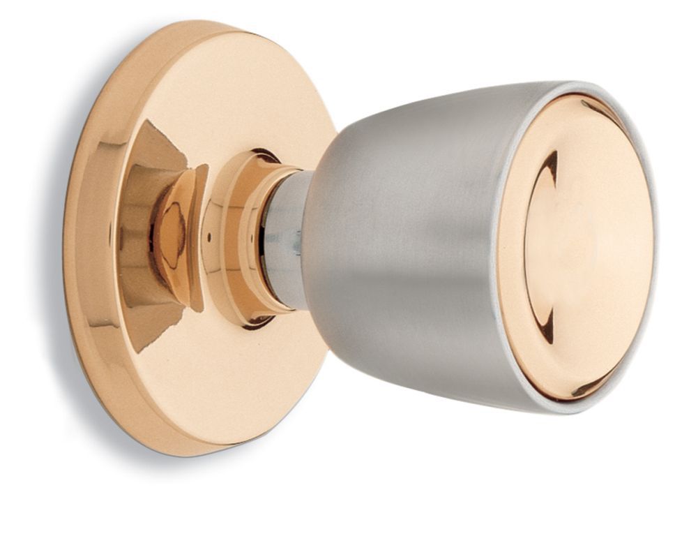 Weiser Beverly Satin Chrome Passage Knob Set The Home Depot Canada