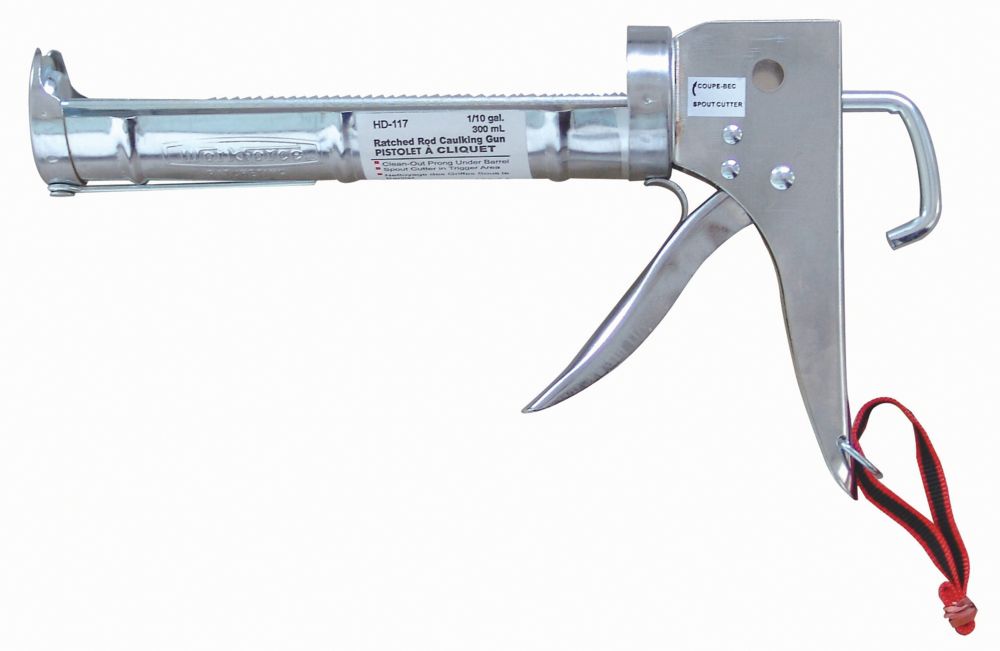 HDX 9 Inch Chrome Plated Caulking Gun The Home Depot Canada