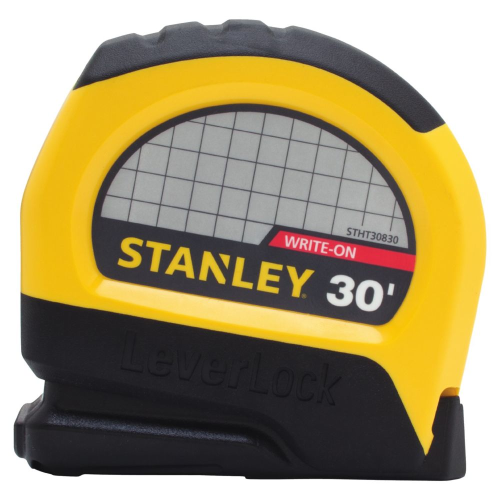 STANLEY 30 Foot x 1 Inch Leverlock Tape Measure The Home Depot Canada