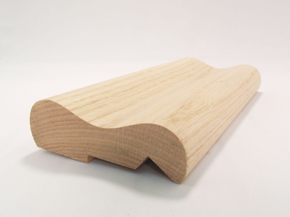 Alexandria Moulding Oak Bar Rail 1 3 4 X 5 1 4