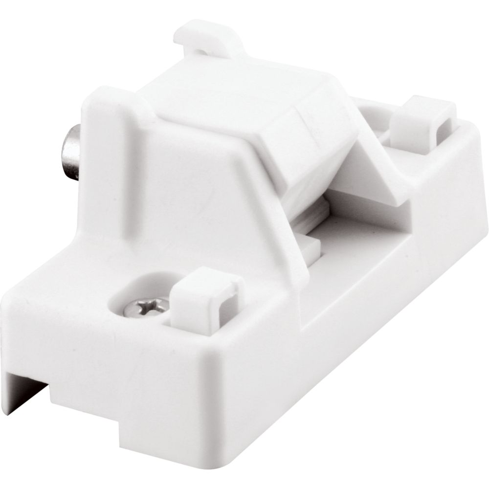 PrimeLine White Plastic Sliding Door Lock The Home Depot Canada