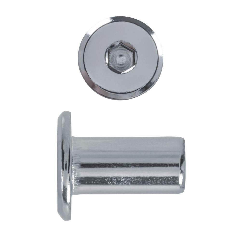 Paulin 1/420X17Mm Connector Cap Nut Nickel The Home Depot Canada