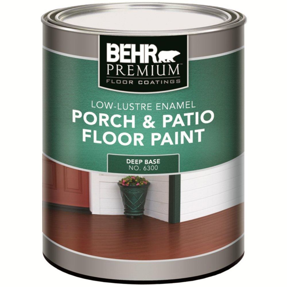 PREMIUM FLOOR COATINGS Interior/Exterior Porch & Patio Floor Paint Low