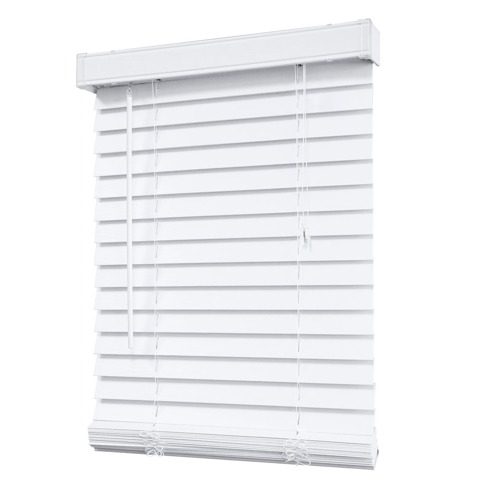 Designview 2 Inch Faux Wood Blind White 18 Inch X 48 Inch The Home   P 1000161207 