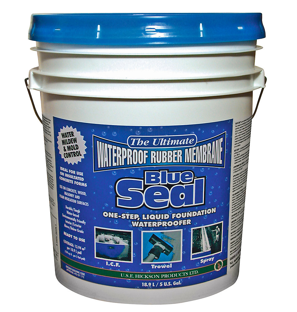 Blue Seal Waterproofing Rubber Membrane The Home Depot Canada. 
