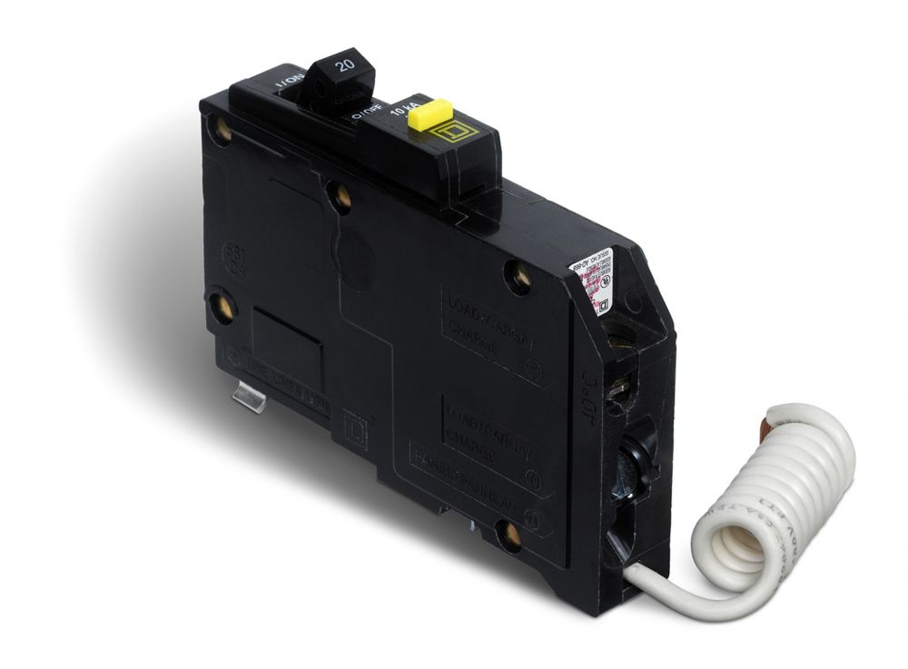 Schneider Electric Square D Single Pole 20 Amp QO GFCI Circuit