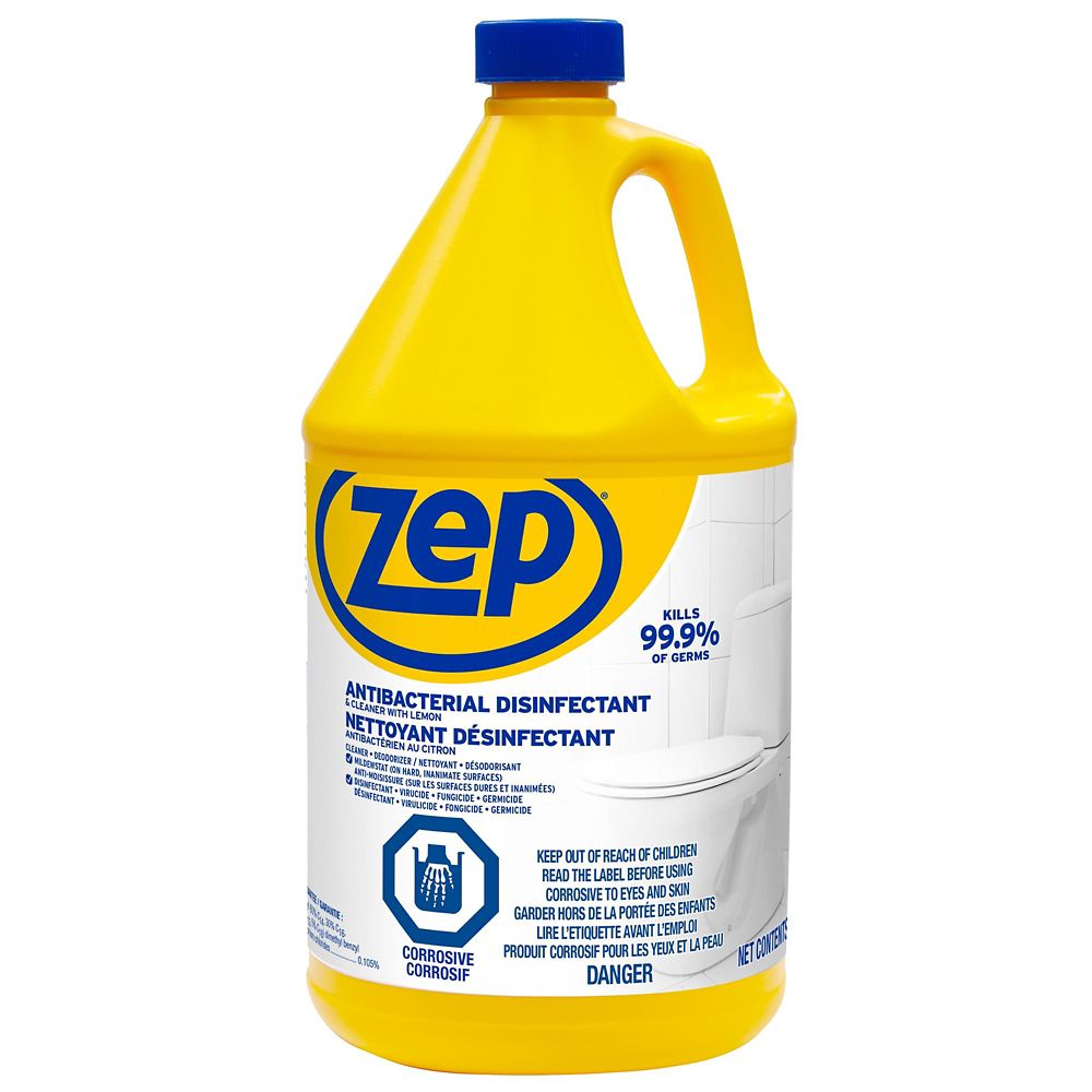 Zep Commercial Désinfectant antibactérien Zep Home Depot Canada