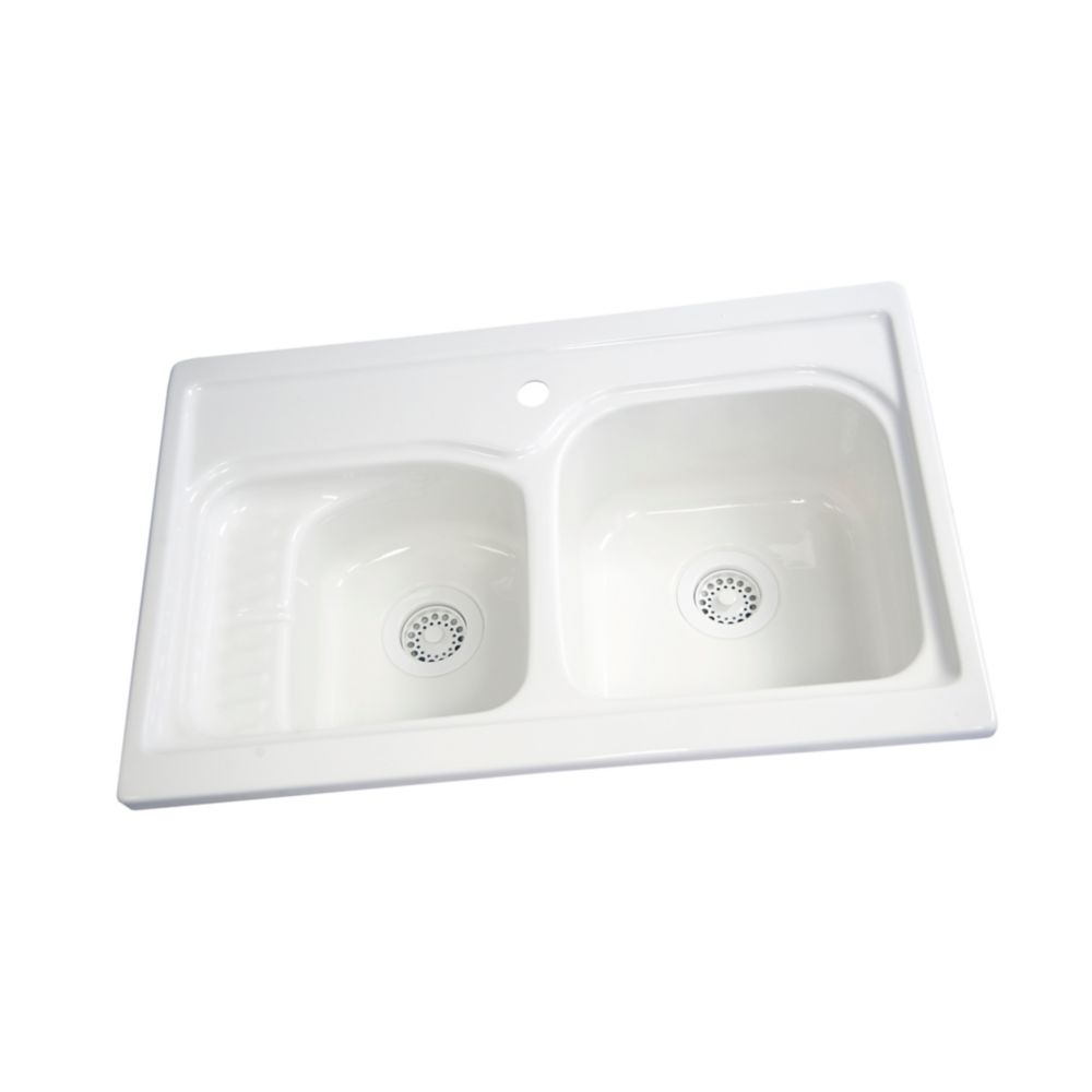 AcriTec Prestige Acrylic Kitchen Sink The Home Depot Canada
