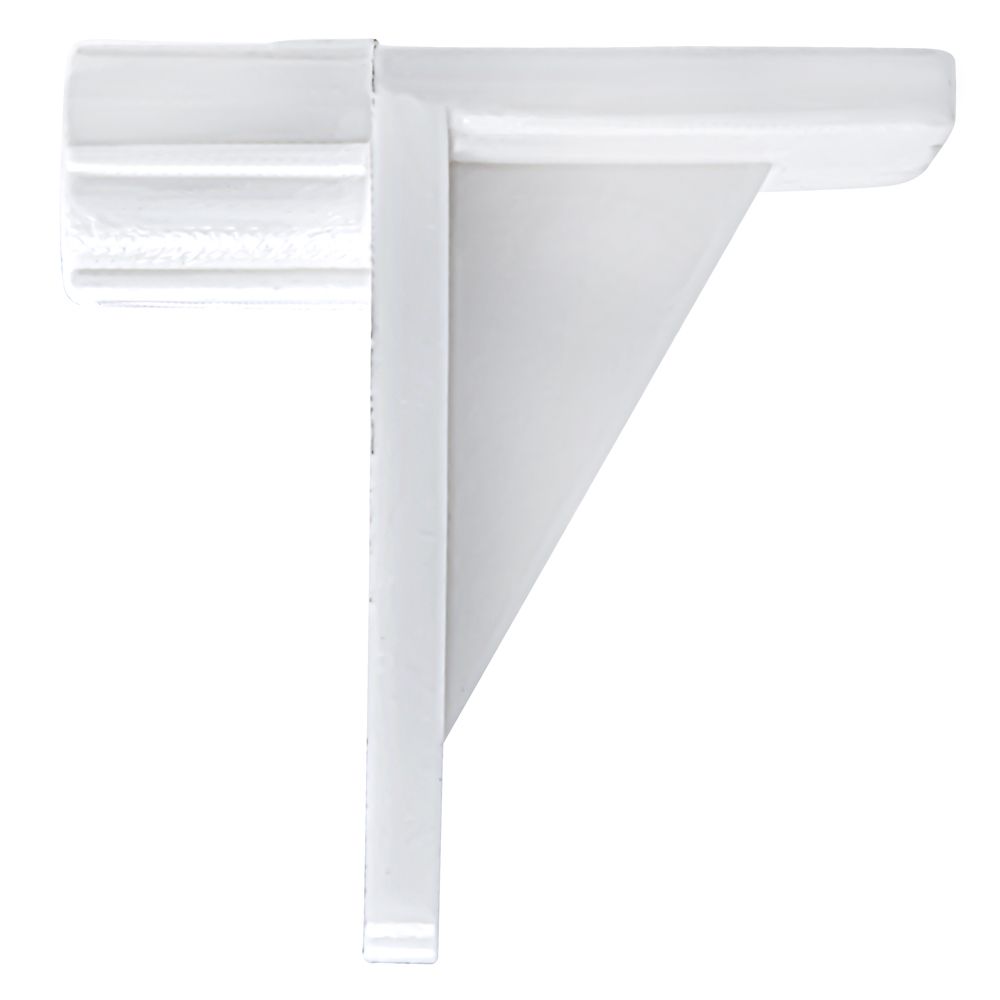 Paulin 1/4X1/4" Rt. Angle Shelf Support White The Home Depot Canada