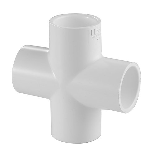 Nibco 3/4 In. PVC Schedule 40 Cross All Slip | The Home Depot Canada
