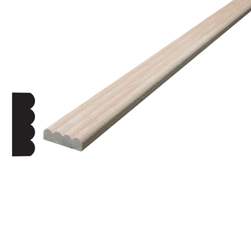 General Purpose Moulding The Home Depot Canada Alexandria Moulding Hemfir Screen 1 4 In X