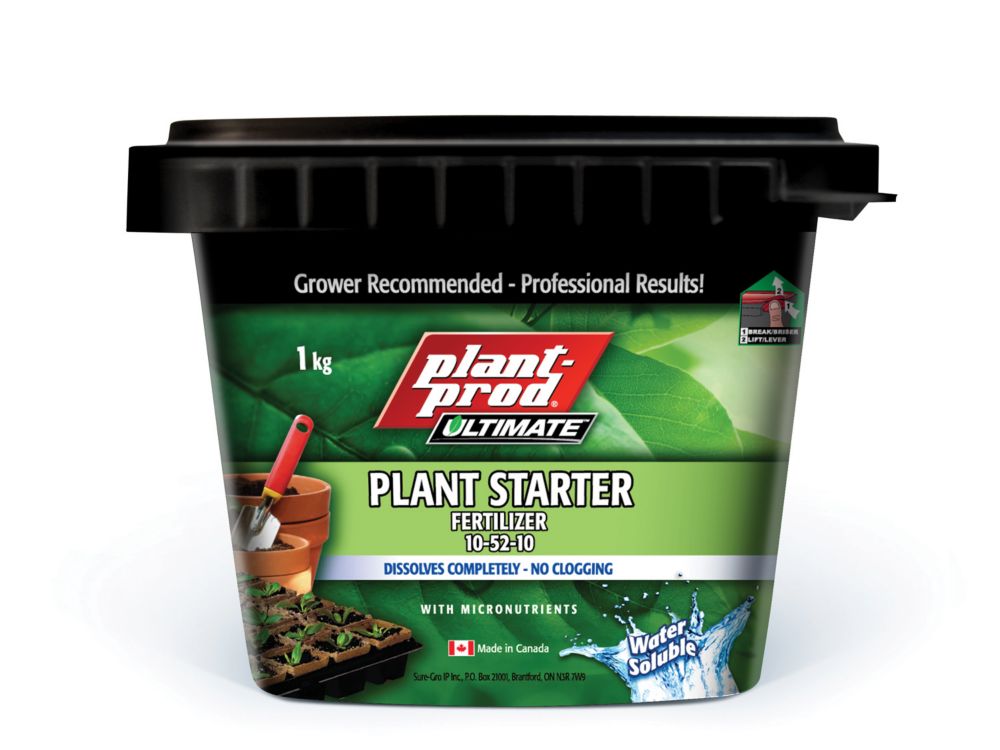 Plant-Prod Plant Starter Fertilizer, 10-52-10 - 1 kg | The Home Depot