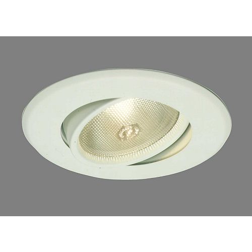 Halo 5 inch and 6 inch White Integrated LED Recessed Downlight Trim
