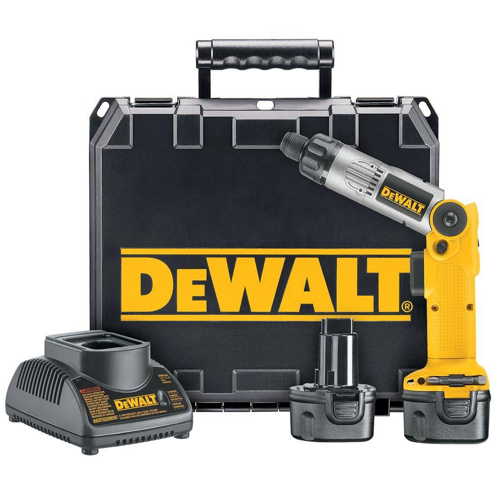 DeWalt 7.2V 1/4inch Cordless 2Position Screwdriver Kit The Home