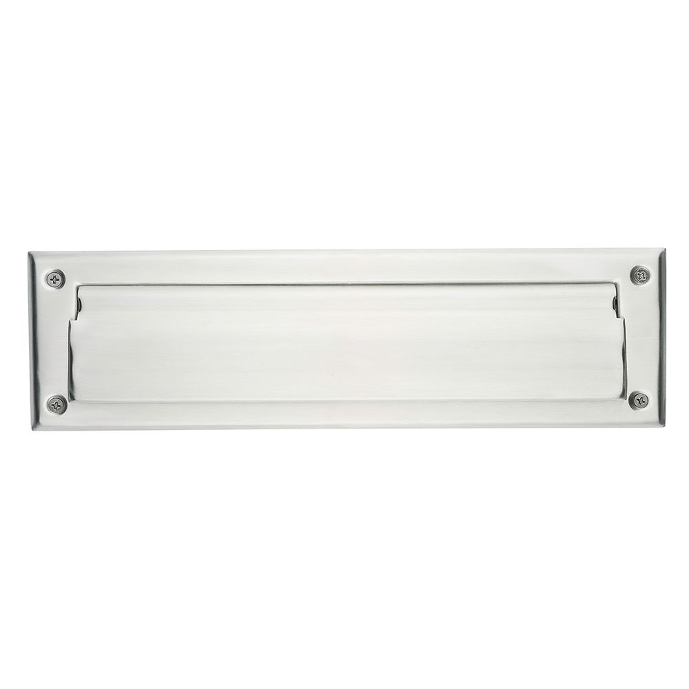 Brushed Aluminum Mail Slot, 87/8inch