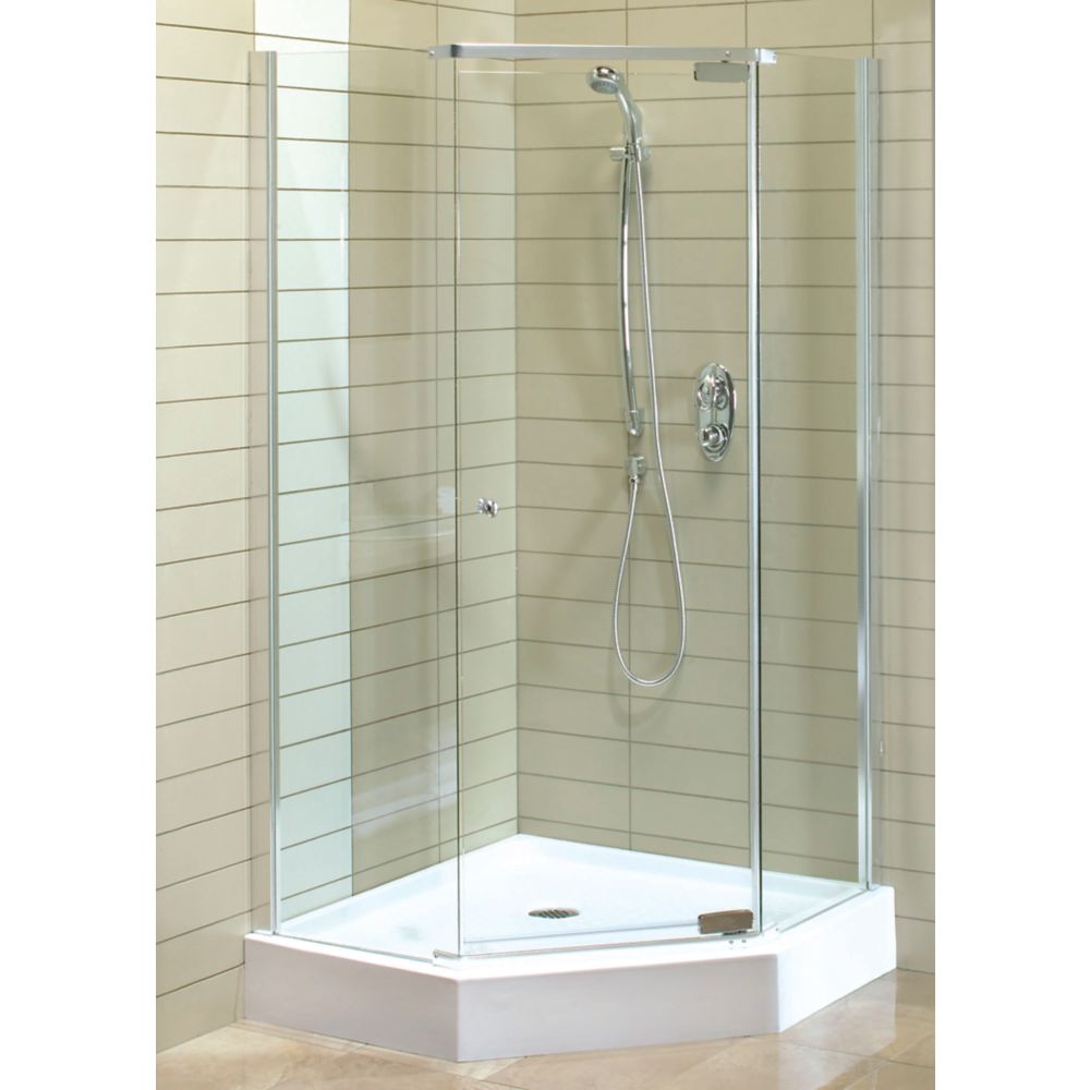 MAAX Magnolia 38-inch x 38-inch x 77-inch Acrylic Shower Stall | The ...