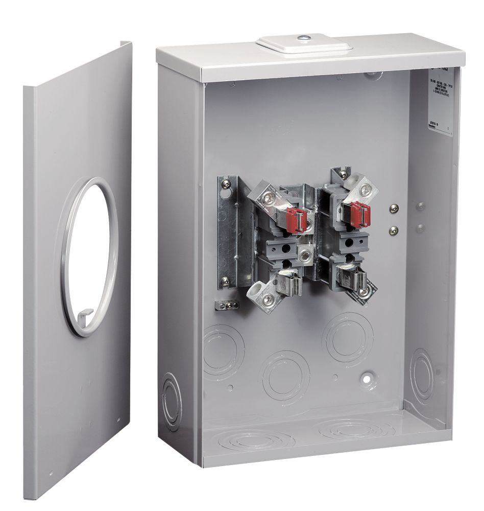 Microelectric 200A Combo Oversize Meter Socket The Home Depot Canada