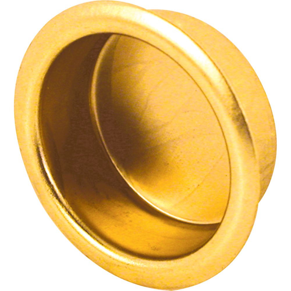 PrimeLine 3/4 in. Brass Closet Door Finger Pull The Home Depot Canada