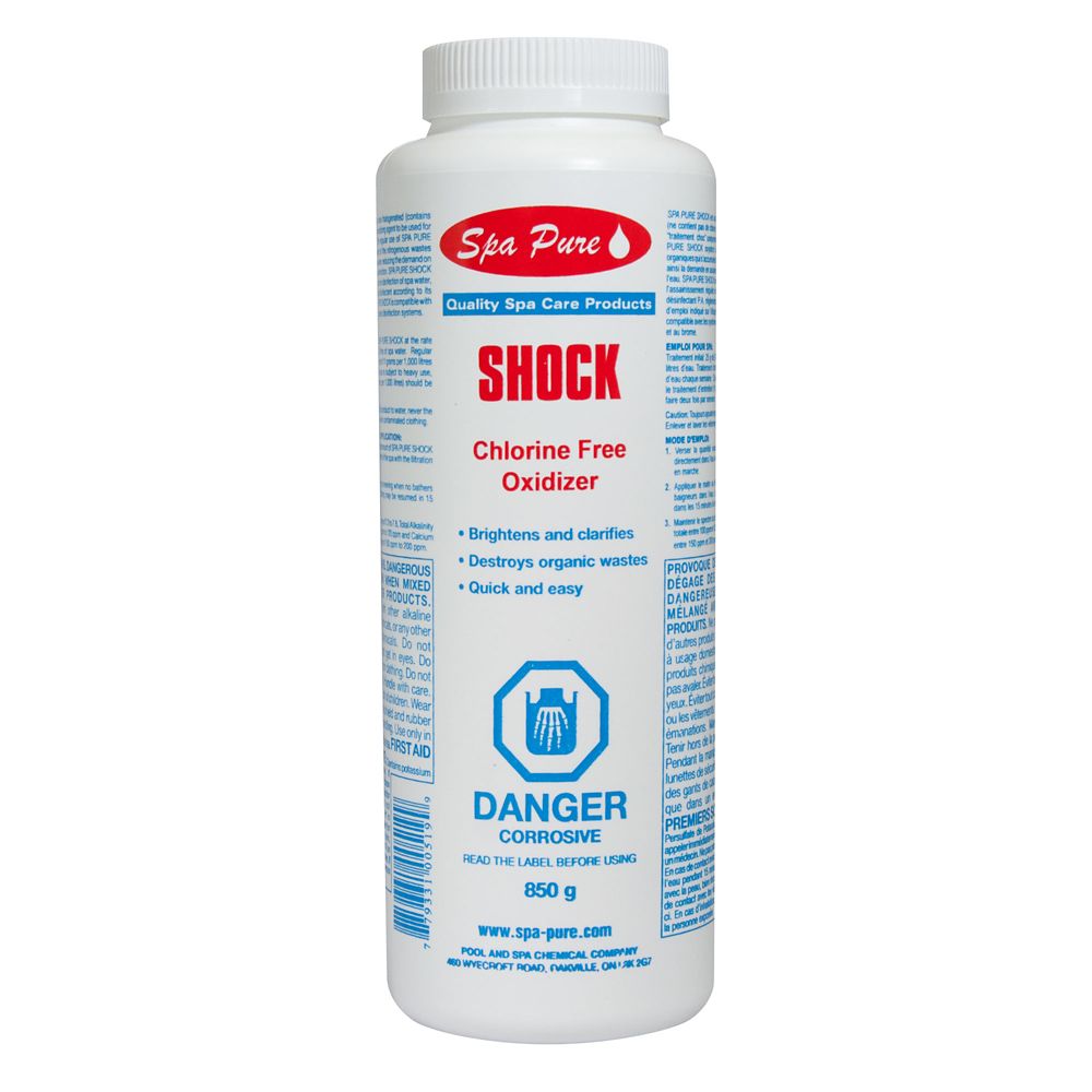 Spa Pure Shock Oxidizing Agent (850 g) The Home Depot Canada